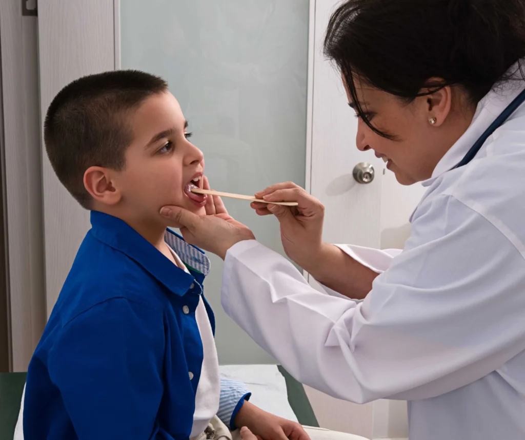 Walk-In Strep Test and Treatment
