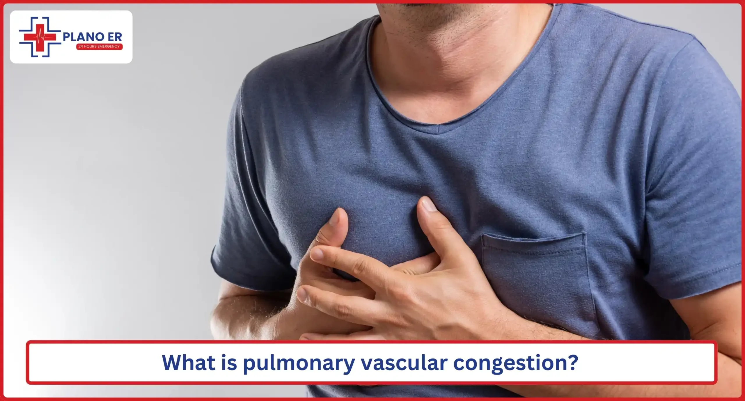 What is pulmonary vascular congestion