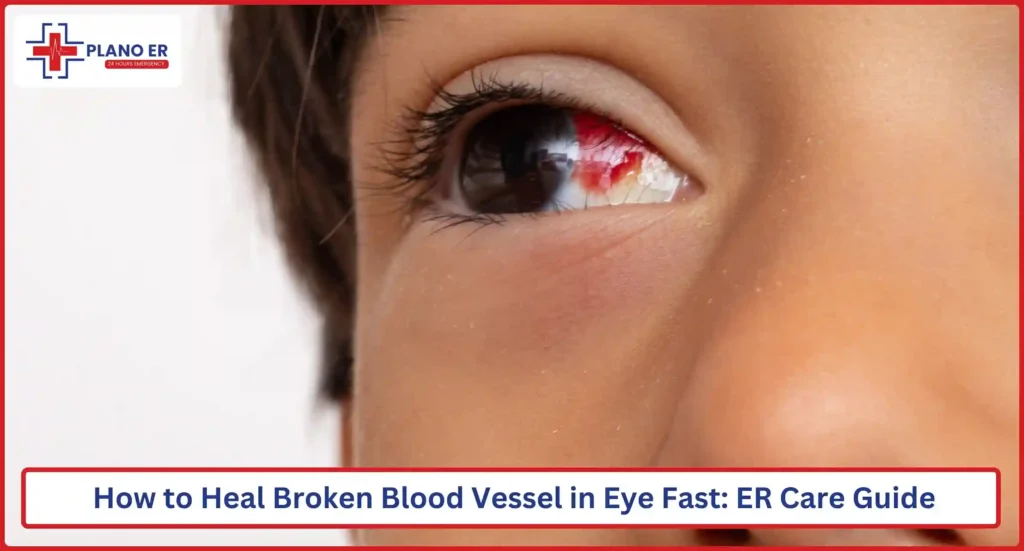How to Heal Broken Blood Vessel in Eye Fast ER Care Guide