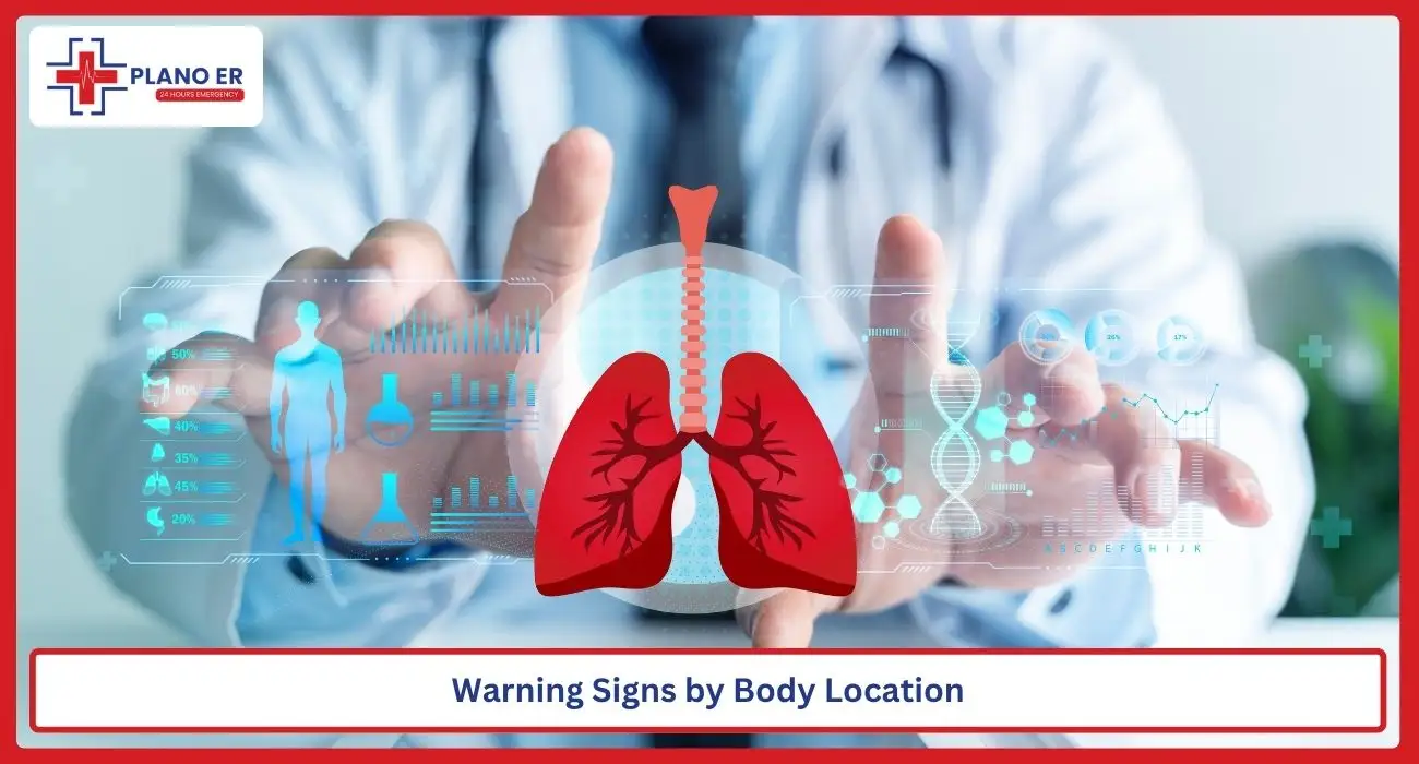 Warning Signs by Body Location